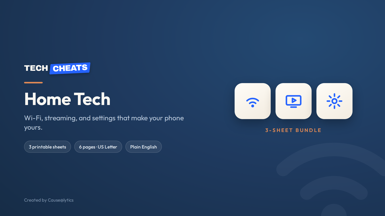 Home Tech bundle